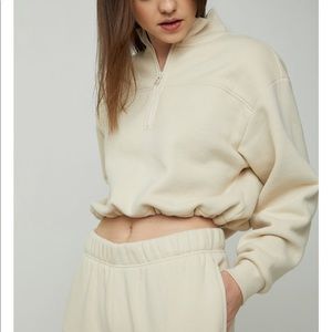 Oak + fort cropped sweatshirt